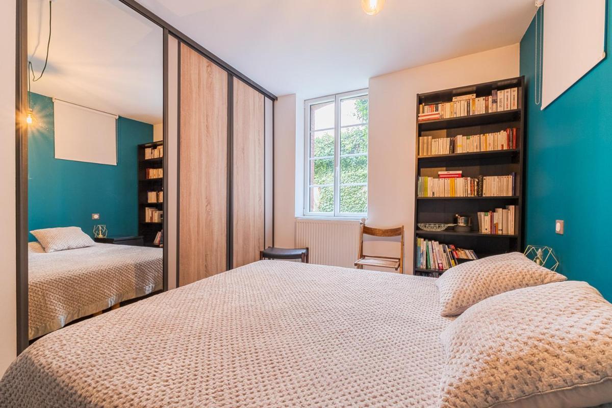 Apt T5 Renove Avec Bureau Jardin Et Parking En Centre Ville Toulouse Kültér fotó