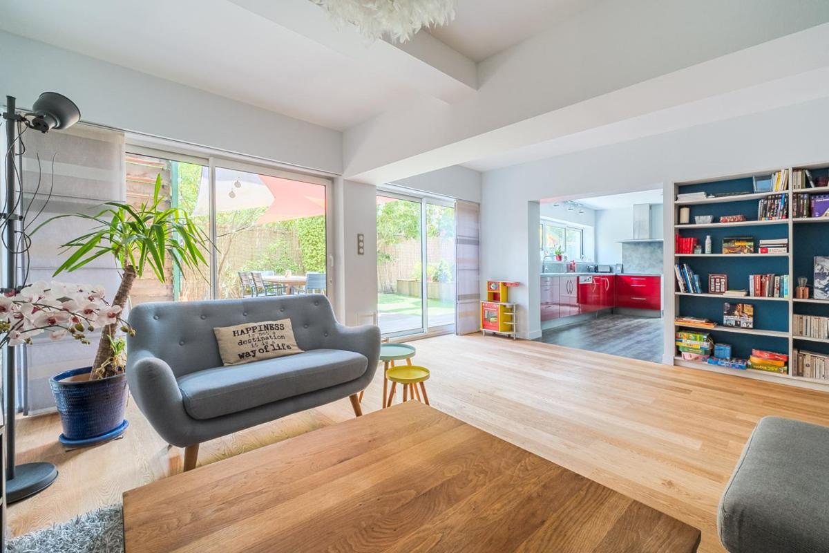 Apt T5 Renove Avec Bureau Jardin Et Parking En Centre Ville Toulouse Kültér fotó