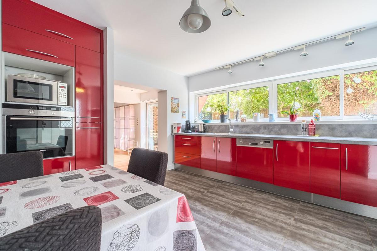 Apt T5 Renove Avec Bureau Jardin Et Parking En Centre Ville Toulouse Kültér fotó