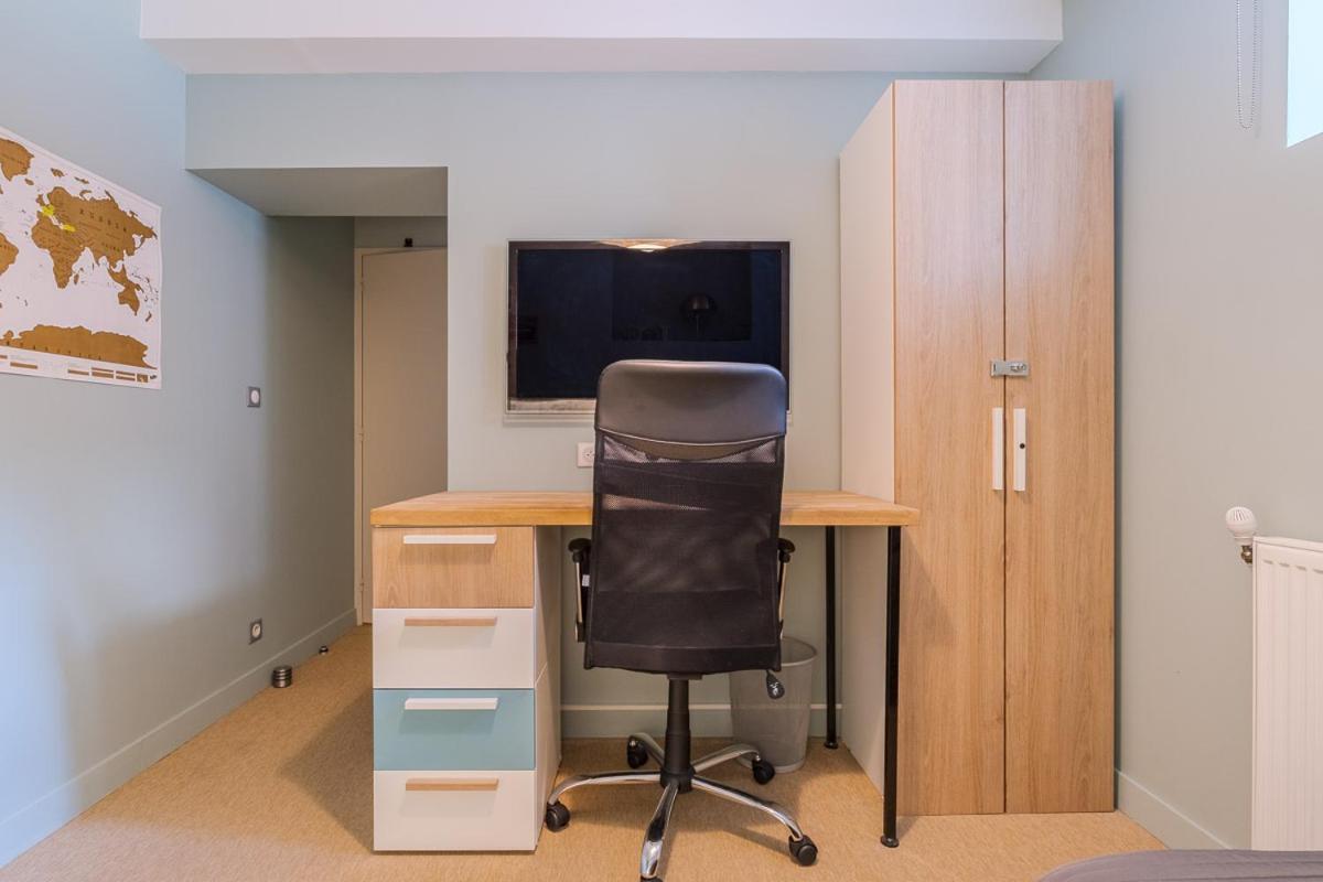 Apt T5 Renove Avec Bureau Jardin Et Parking En Centre Ville Toulouse Kültér fotó